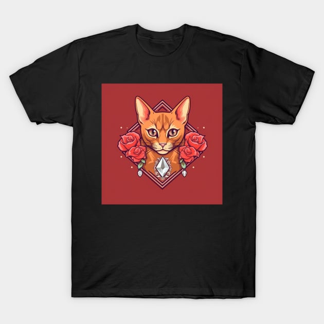 Abyssinian Art T-Shirt by Enchanted Reverie